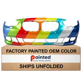 BMW BMW 5 SERIES GRAN TURISMO F07  FRONT BUMPER COVER PRIMED (W/SENSOR)(WO/SIDE CAMERA)( WO/M PKG) OEM#51117248038 2011-2013 PL#BM1000318