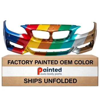 BMW BMW 2 SERIES CONV FRONT B COVER PRIMED (W/ WASH WO/PK SNSR WO/PK ASSIST)(W/M SPORT)(M MDL) OEM#51118058095 2015-2021 PL#BM1000330