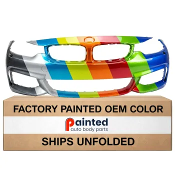 BMW BMW 4 (4DOORS) FRONT B COVER PRIMED (W/M SPORT) W/ WASHER WO/PK SENSOR OEM#51118060886 2015-2020 PL#BM1000341