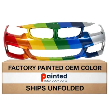 BMW BMW 4 (4DOORS) FRONT B COVER PRIMED (W/M SPORT) W/ WASHER WO/PK SENSOR **CAPA** OEM#51118060886 2015-2020 PL#BM1000341C