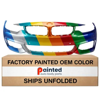BMW BMW 4 (4DOORS) FRONT B COVER PRIMED (W/M SPORT) W/ WASHER W/ PK SENSOR **CAPA** OEM#51118060885 2015-2020 PL#BM1000342C