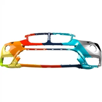 BMW BMW X3 FRONT BUMPER COVER PRM(W/HALOGEN FOG)(WO/SENSOR)(WO/CAMERA)(WO/M PKG)**CAPA** OEM#51117389896 2015-2017 PL#BM1000347C