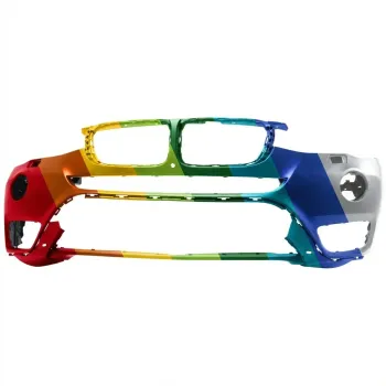 BMW BMW X3 FRONT BUMPER COVER PRM(W/LED FOG)(WO/SENSOR)(WO/CAMERA)(WO/M PKG) OEM#51117389897 2015-2017 PL#BM1000351