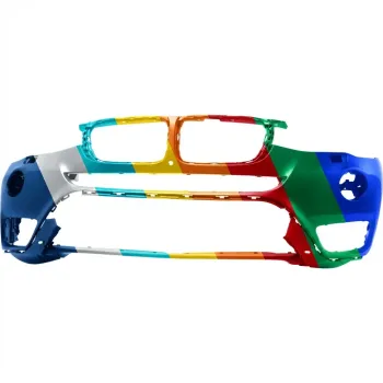 BMW BMW X3 FRONT BUMPER COVER PRM(W/LED FOG)(WO/SENSOR)(WO/CAMERA)(WO/M PKG)**CAPA** OEM#51117389897 2015-2017 PL#BM1000351C