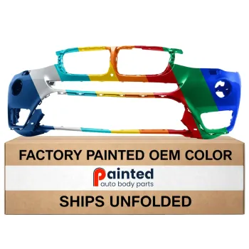 BMW BMW X3 FRONT BUMPER COVER PRM(W/LED FOG)(WO/SENSOR)(WO/CAMERA)(WO/M PKG)**CAPA** OEM#51117389897 2015-2017 PL#BM1000351C