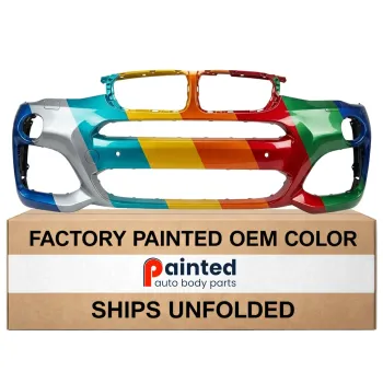 BMW BMW X4  FRONT BUMPER COVER PRIMED (W/SENSOR)(28i/35i W/M PKG)(M40i)**CAPA** OEM#51118064119 2015-2018 PL#BM1000376C