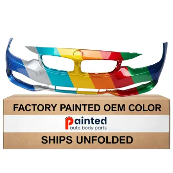 BMW BMW 4 (4DOORS/GRAN COUPE) FRONT BUMPER COVER PRIMED (WO/M SPORT) WO/WASHER W/ PK SENSOR W/PK ASSIST W/CAMERA**CAPA** OEM#51117363280 2015-2017 PL#BM1000385C