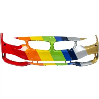 BMW BMW 4 (2DOORS/CONV)  FRONT BUMPER COVER PRIMED (WO/M SPORT) W/ WASHER W/ PK SENSOR OEM#51117363283 2014-2017 PL#BM1000388