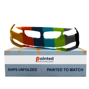 BMW BMW 4 (2DOORS/COUPE)  FRONT BUMPER COVER PRIMED (WO/M SPORT) W/ WASHER WO/PK SENSOR OEM#51117363284 2014-2020 PL#BM1000389