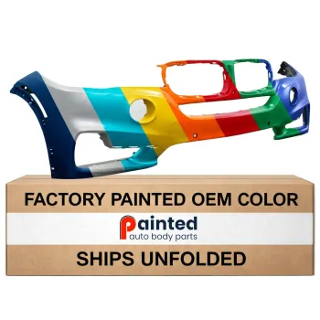 BMW BMW X5  FRONT BUMPER COVER PRIMED (WO/HL WASH)(W/2 SENSOR)(W/SURND VIEW)(WO/M SPT) OEM#51117378609 2014-2018 PL#BM1000393