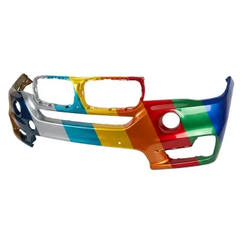 BMW BMW X5 FRONT BUMPER COVER PRIMED (WO/HL WASH)(W/2 SENSOR)(W/SURND VIEW)(WO/M SPT)**CAPA** OEM#51117378609 2014-2018 PL#BM1000393C