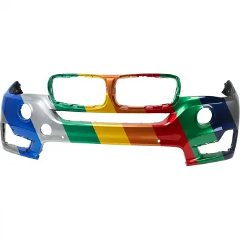 BMW BMW X5 HYBRID (40e) FRONT BUMPER COVER PRIMED (WO/HL WASH)(W/6 SENSOR)(WO/SURND VIEW)(WO/M SPT)**CAPA** OEM#51117378613 2016-2018 PL#BM1000394C