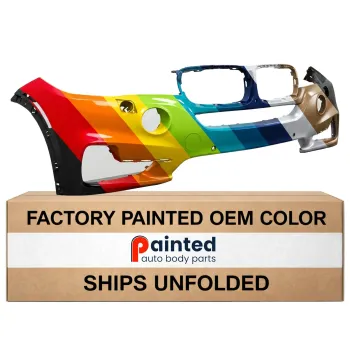BMW BMW X5  FRONT BUMPER COVER PRIMED (W/HL WASH)(W/2 SENSOR)(W/SURND VIEW)(WO/M SPT) OEM#51117378559 2014-2018 PL#BM1000399