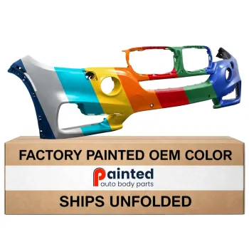BMW BMW X5  FRONT BUMPER COVER PRIMED (W/HL WASH)(W/2 SENSOR)(W/SURND VIEW)(WO/M SPT) **CAPA** OEM#51117378559 2014-2018 PL#BM1000399C