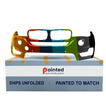 BMW BMW X5 HYBRID  (40e) FRONT BUMPER COVER PRIMED (W/HL WASH)(W/6 SENSOR)(WO/SURND VIEW)(WO/M SPT) **CAPA** OEM#51117379416 2016-2018 PL#BM1000401C