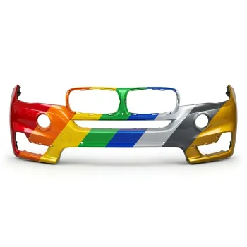 BMW BMW X5 HYBRID FRONT BUMPER COVER PRIMED W/WASH W/SENSR W/SURND VIEW W/NIGHT VISION W/LED FOG (WO/M SPT) OEM#51117378555 2016-2018 PL#BM1000403