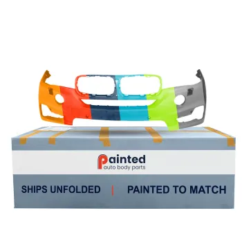 BMW BMW X5 HYBRID FRONT BUMPER COVER PRIMED W/WASH W/SENSR W/SURND VIEW W/NIGHT VISION W/LED FOG (WO/M SPT) OEM#51117378555 2016-2018 PL#BM1000403