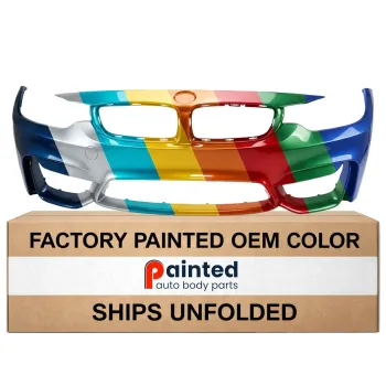 BMW BMW M4 COUPE/CONVERTIBLE FRONT BUMPER COVER PRIMED (WO/WASHER)(WO/SENSOR)(WO/CAMERA)**CAPA** OEM#51118058822 2015-2020 PL#BM1000408C