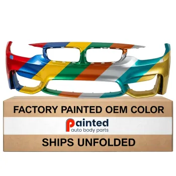BMW BMW M4 COUPE/CONVERTIBLE FRONT BUMPER COVER PRIMED (W/WASHER)(WO/SENSOR)(WO/CAMERA) OEM#51118058824 2015-2020 PL#BM1000409