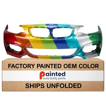 BMW BMW 2 SERIES CONV FRONT B COVER PRIMED (WO/WASH W/PK SNSR WO/PK ASSIST)(W/M SPORT)(M MDL) OEM#51118058098 2015-2021 PL#BM1000410