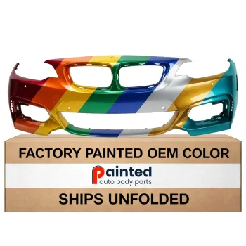 BMW BMW 2 SERIES CONV FRONT B COVER PRIMED (WO/WASH W/PK SNSR W/PK ASSIST)(W/M SPORT)(M MDL) OEM#51118058099 2015-2021 PL#BM1000411