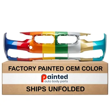 BMW BMW 3 (SEDAN) HYBRID  FRONT BUMPER COVER PRIMED WO/WASH WO/M SPORT (STANDARD) OEM#51117445105 2016-2018 PL#BM1000425