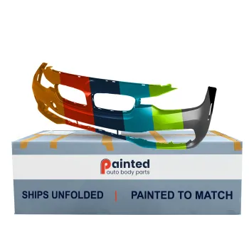 BMW BMW 3 (WAGON)  FRONT BUMPER COVER PRIMED WO/WASHER WO/M SPORT (LUXURY)**CAPA** OEM#51117445131 2016-2019 PL#BM1000427C