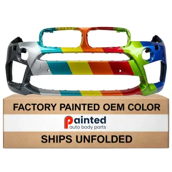 BMW BMW X5  FRONT BUMPER COVER PRIMED (W/HL WASH)(W/PK SENSOR)(W/AUTO PARKING  AID)(W/M SPT)**CAPA** OEM#51118066734 2014-2018 PL#BM1000435C