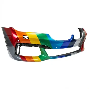 BMW BMW 7 SERIES HYBRID (740e/745e) FRONT BUMPER COVER PRIMED (W/WASHER)(W/6 PK SENSOR)(W/TOW)(W/M PKG)**CAPA** OEM#51118064754 2017-2019 PL#BM1000443C