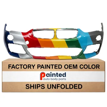 BMW BMW X1  FRONT BUMPER COVER PRIMED (WO/WASHER)(WO/SENSOR)(W/M PKG) **CAPA** OEM#51118067679 2017-2019 PL#BM1000445C
