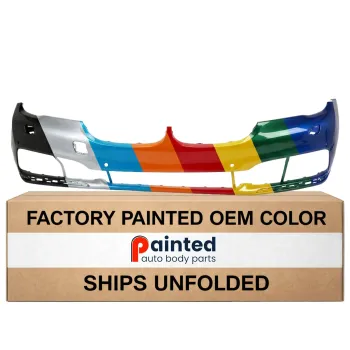 BMW BMW 7 SERIES HYBRID (740e/745e) FRONT BUMPER COVER PRIMED (W/WASHER)(W/ 4 SENSOR)(WO/TOW)(WO/M PKG)**CAPA** OEM#51117402818 2017-2019 PL#BM1000450C