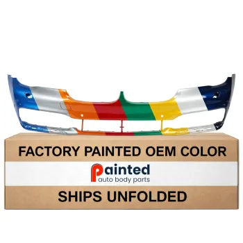 BMW BMW 7 SERIES HYBRID (740e/745e) FRONT BUMPER COVER PRIMED (W/WASHER)(W/ 6 SENSOR)(WO/TOW)(WO/M PKG) OEM#51117402817 2017-2019 PL#BM1000451