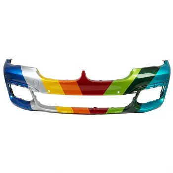 BMW BMW 7 SERIES HYBRID (740e/745e) FRONT BUMPER COVER PRIMED WO/WASHER)(W/6 PK SENSOR)(W/TOW)(W/M PKG)**CAPA** OEM#51118064755 2017-2019 PL#BM1000453C