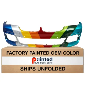 BMW BMW 7 SERIES HYBRID  (740e/745e) FRONT BUMPER COVER PRIMED WO/WASHER)(W/6 PK SENSOR)(W/TOW)(W/M PKG)**CAPA** OEM#51118064755 2017-2019 PL#BM1000453C