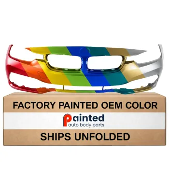 BMW BMW 3 (SEDAN) HYBRID  FRONT BUMPER COVER PRIMED WO/WASHER WO/M SPORT (SPORT/SHADOW SPORT)**CAPA** OEM#51117445137 2016-2018 PL#BM1000455C