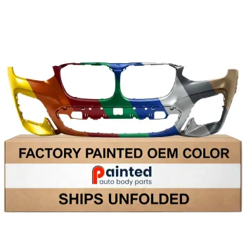 BMW BMW X4 FRONT BUMPER COVER PRIMED (WO/SENSOR)(30i W/M SPORT)(M40i) OEM#51118091988 2019-2021 PL#BM1000497