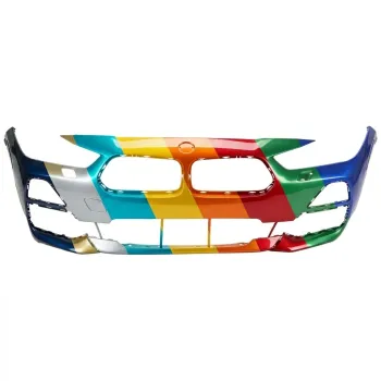 BMW BMW X2  FRONT BUMPER COVER PRIMED (W/HL WASHER)(WO/SENSOR)(28i WO/M SPORT) OEM#51117499470 2018-2023 PL#BM1000502