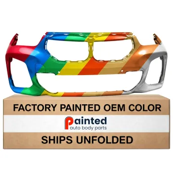 BMW BMW X1 FRONT BUMPER COVER PRIMED (WO/WASHER)(W/SENSOR)(WO/PARKING ASSIST)(W/M PKG) OEM#51119883764 2020-2022 PL#BM1000523