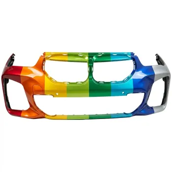 BMW BMW X1  FRONT BUMPER COVER PRIMED (WO/WASHER)(W/SENSOR)(W/PARKING ASSIST)(W/M PKG) OEM#51119883765 2020-2022 PL#BM1000524