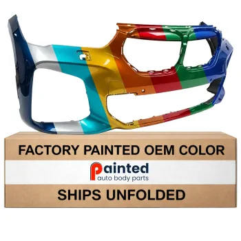 BMW BMW X1 FRONT BUMPER COVER PRIMED (W/WASHER)(W/SENSOR)(W/PARKING ASSIST)(W/M PKG) OEM#51119883768 2020-2022 PL#BM1000528