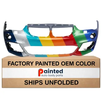 BMW BMW X1 FRONT BUMPER COVER PRIMED (W/WASHER)(WO/SENSOR)(W/M PKG) OEM#51118072772 2017-2019 PL#BM1000538