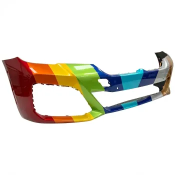 BMW BMW 5 SERIES SEDAN FRONT BUMPER COVER PRIMED (W/PK ASSIST SYSTEM)(530i/540i W/M SPORT)(M550i) **CAPA** OEM#51119852206 2021-2023 PL#BM1000541C