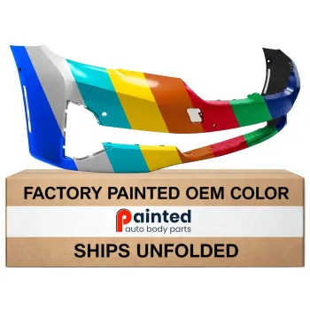 BMW BMW 5 SERIES (SEDAN)  FRONT BUMPER COVER PRIMED (W/PK ASSIST SYSTEM)(530i/540i WO/M SPORT) OEM#51119852202 2021-2023 PL#BM1000543