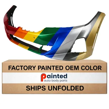 BMW BMW 3 SEDAN (330i/330e/M340i) FRONT BUMPER COVER PRIMED (W/SENSOR)(W/PARKING ASSIST)(330i/330e WO/M SPORT) OEM#51115A695E6 2023-2025 PL#BM1000553
