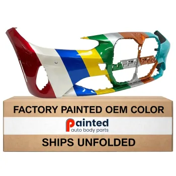 BMW BMW 4 COUPE FRONT BUMPER COVER PRIMED (WO/FOG)(WO/PK ASSIST)(430i SPORT LINE) OEM#51119854240 2021-2024 PL#BM1000554