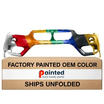 BMW BMW X1 FRONT BUMPER COVER PRIMED (WO/WASHER)(WO/SENSOR)(WO/M PKG) OEM#51117453562 2016-2019 PL#BM1014100
