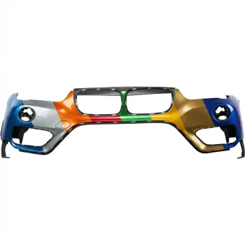 BMW BMW X1  FRONT BUMPER COVER PRIMED (WO/WASHER)(WO/SENSOR)(WO/M PKG)**CAPA** OEM#51117453562 2016-2019 PL#BM1014100C