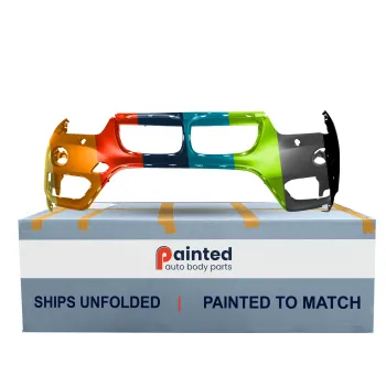 BMW BMW X1 FRONT BUMPER COVER PRIMED (W/WASHER)(W/SENSOR)(WO/M PKG)**CAPA** OEM#51117453569 2016-2019 PL#BM1014103C