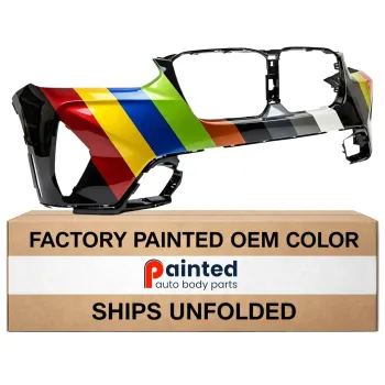 BMW BMW X3 FRONT BUMPER COVER PRIMED (WO/PARKING ASSIST)(330I WO/M SPORT) **CAPA** OEM#51115A45DC6 2022-2024 PL#BM1014104C