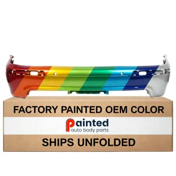 BMW BMW M5 REAR BUMPER COVER PRIMED (W/MLDG Hole & Sensor) OEM#51122498489 2000-2003 PL#BM1100122